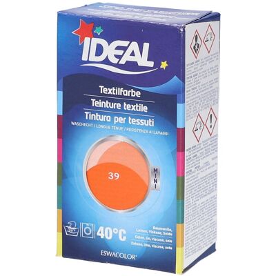 Ideal® Mini Textilfarbe No39 Orange für Baumwolle, Leinen, Viskose & Seide 1 ct Ideal® Mini Textilfarbe No39 Orange für Baumwolle, Leinen, Viskose & Seide 1 ct