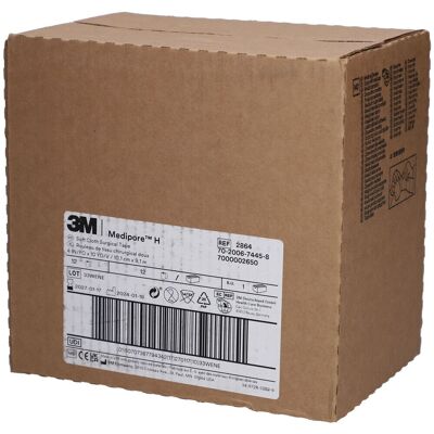3M Medipore H Rolle aus weichem chirurgischem Gewebe 10 cm x 9,1 m 12 ct 3M Medipore H Rolle aus weichem chirurgischem Gewebe 10 cm x 9,1 m 12 ct