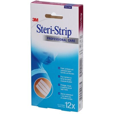 3M Steri-Strip Wundverschlussstreifen - 12x102mm 3M Steri-Strip Wundverschlussstreifen - 12x102mm