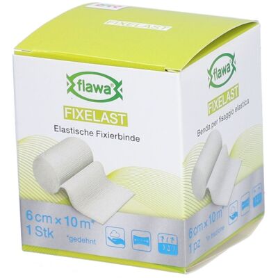 Flawa Fixelast elastische Fixierbinde 6cmx10m 1 ct Flawa Fixelast elastische Fixierbinde 6cmx10m 1 ct