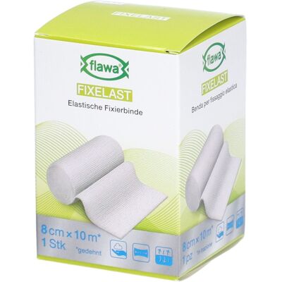 Flawa Fixelast elastische Fixierbinde 8cmx10m 1 ct Flawa Fixelast elastische Fixierbinde 8cmx10m 1 ct