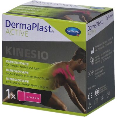 Hartmann Dermaplast® Activ-Kinesiotape 5cm x 5m rosa 1 ct Hartmann Dermaplast® Activ-Kinesiotape 5cm x 5m rosa 1 ct