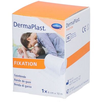 Hartmann Dermaplast® Bande de gaze 6 cm x 10 m 1 ct Hartmann Dermaplast® Bande de gaze 6 cm x 10 m 1 ct