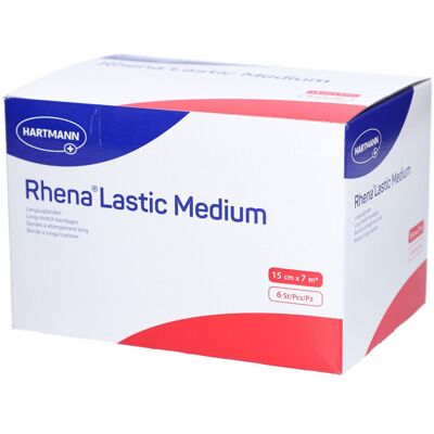 Hartmann Rhena® Lastic Medium Langzugbinden 15 cm x 7 m 6 ct Hartmann Rhena® Lastic Medium Langzugbinden 15 cm x 7 m 6 ct
