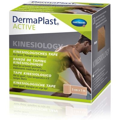 Dermaplast® Active Kinesiology Tape beige 5 cm x 5 m 1 ct Dermaplast® Active Kinesiology Tape beige 5 cm x 5 m 1 ct