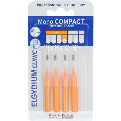 Elgydium Mono Compact Orange 1,2mm - Zahnbürste Elgydium Mono Compact Orange 1,2mm - Zahnbürste