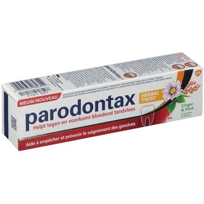 parodontax Herbal Twist Zahnpasta Ingwer & Minze 75 ml parodontax Herbal Twist Zahnpasta Ingwer & Minze 75 ml