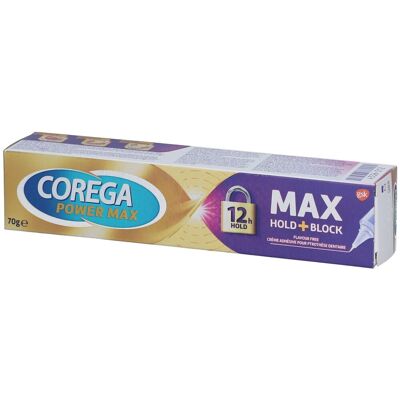 Corega Power Max Hold + Block 70 g Corega Power Max Hold + Block 70 g