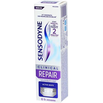 Sensodyne Zahnpasta Clinical Repair Aktiv Weiß 75 ml Sensodyne Zahnpasta Clinical Repair Aktiv Weiß 75 ml
