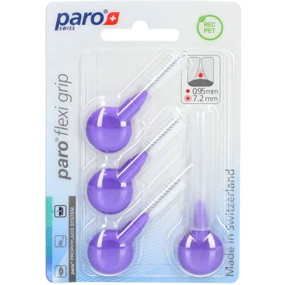 paro® Flexi Grip Interdentalbürsten 7.2 mm Violett 4 ct paro® Flexi Grip Interdentalbürsten 7.2 mm Violett 4 ct