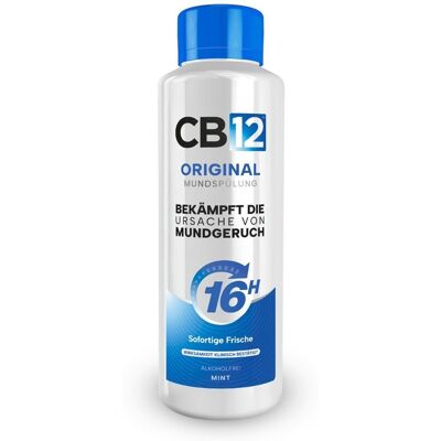 Cb12 Original Mundspülung – 16 Stunden wirksam gegen Mundgeruch 0.5 l Cb12 Original Mundspülung – 16 Stunden wirksam gegen Mundgeruch 0.5 l