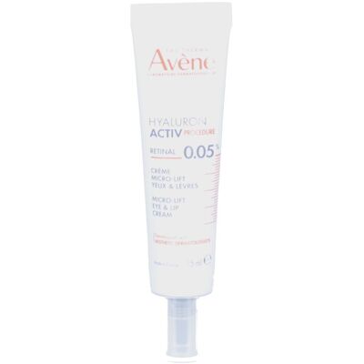 Avene Avène Hyaluron Activ Procedure 0,05 % Retinal Mikrolifting-Creme Augen & Lippen 15 ml Avene Avène Hyaluron Activ Procedure 0,05 % Retinal Mikrolifting-Creme Augen & Lippen 15 ml
