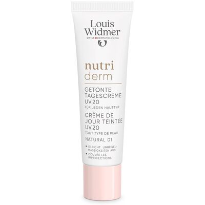 Louis Widmer nutriderm Getönte Tagescreme UV 20 - Natural 01 o.p 30 ml Louis Widmer nutriderm Getönte Tagescreme UV 20 - Natural 01 o.p 30 ml