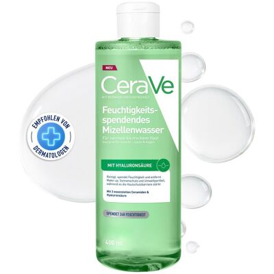 CeraVe Feuchtigkeitsspendendes Mizellenwasser mit Hyaluronsäure 0.4 l CeraVe Feuchtigkeitsspendendes Mizellenwasser mit Hyaluronsäure 0.4 l