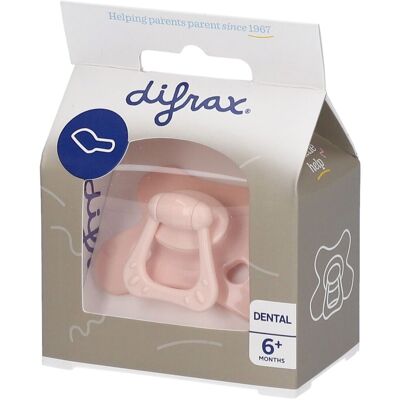 Difrax Baby-Dentalschnuller mit Ring - Komfort Difrax Baby-Dentalschnuller mit Ring - Komfort