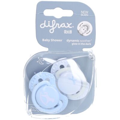 DIFRAX - Dynamic Baby - Blau - 0-2m - Schnuller DIFRAX - Dynamic Baby - Blau - 0-2m - Schnuller