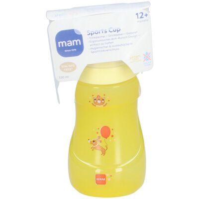 MAM Trinkbecher Sports Cup, 330 ml, Hund 1 ct MAM Trinkbecher Sports Cup, 330 ml, Hund 1 ct