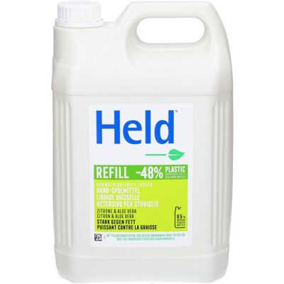 Held® Geschirrspülmittel Zitrone & Aloe 5 l Held® Geschirrspülmittel Zitrone & Aloe 5 l