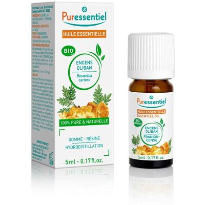 Puressentiel mit 1 ätherischen Öl Bio Weihrauch 5 ml Puressentiel mit 1 ätherischen Öl Bio Weihrauch 5 ml