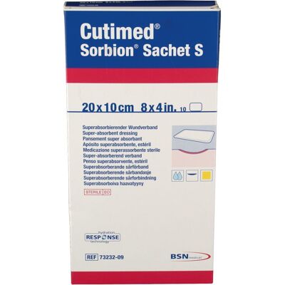 BSN Medical Cutimed® Sorbion® Sachet S 10 ct BSN Medical Cutimed® Sorbion® Sachet S 10 ct