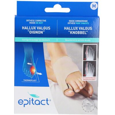 epitact® Korrekturschiene Thermoformable Nacht Hallux valgus Flex Gr. M 1 ct epitact® Korrekturschiene Thermoformable Nacht Hallux valgus Flex Gr. M 1 ct