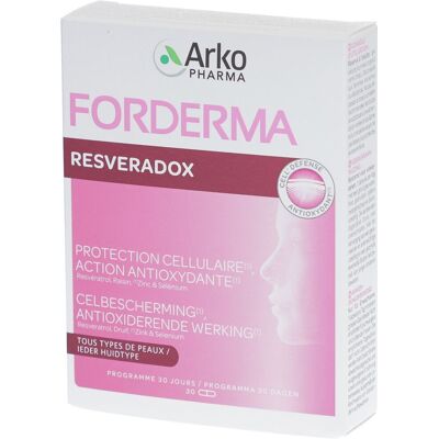 Arkopharma Forderma Resveradox 30 ct Arkopharma Forderma Resveradox 30 ct