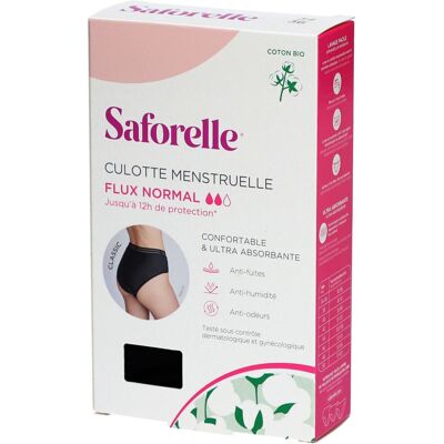 Saforelle Bio-Baumwolle Menstruationshöschen T34-36 - Menstrual Panties Saforelle Bio-Baumwolle Menstruationshöschen T34-36 - Menstrual Panties
