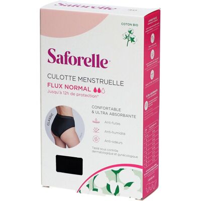 Saforelle Bio-Menstruationshöschen Größe 40 - 12H Schutz Saforelle Bio-Menstruationshöschen Größe 40 - 12H Schutz