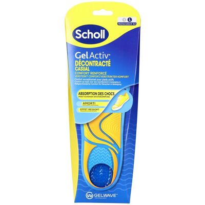 Scholl Gel Activ® Casual Einlegesohlen L (41-46,5) 2 ct Scholl Gel Activ® Casual Einlegesohlen L (41-46,5) 2 ct
