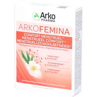 Arkopharma Arkofemina Menstruationskomfort 30 ct Arkopharma Arkofemina Menstruationskomfort 30 ct