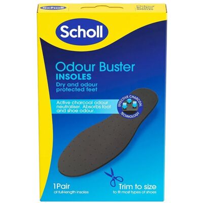 Scholl Odour Buster Einlegesohlen 1 Paar 1 ct Scholl Odour Buster Einlegesohlen 1 Paar 1 ct