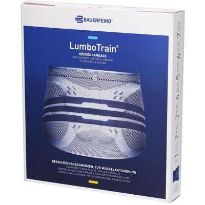 Bauerfeind® LumboTrain® Rückenbandage Straight Größe 5 Titan 1 ct Bauerfeind® LumboTrain® Rückenbandage Straight Größe 5 Titan 1 ct