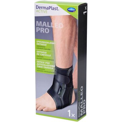 DermaPlast Active Malleo Pro – Stabilisierende Knöchelorthese – Schuhgröße 41–46 – linker Fuß 1 ct DermaPlast Active Malleo Pro – Stabilisierende Knöchelorthese – Schuhgröße 41–46 – linker Fuß 1 ct