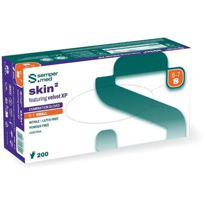 Sempermed Skin² Velvet XP Nitrilhandschuhe S 6–7 200 ct Sempermed Skin² Velvet XP Nitrilhandschuhe S 6–7 200 ct