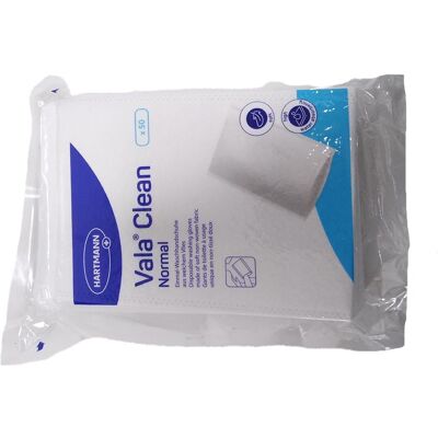 Hartmann Vala Clean Einweg-Waschhandschuhe aus Vliesstoff 50 ct Hartmann Vala Clean Einweg-Waschhandschuhe aus Vliesstoff 50 ct