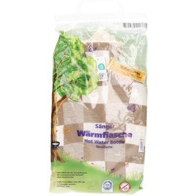 Sänger Wärmflasche Strickbezug 2l Karo beige 1 ct Sänger Wärmflasche Strickbezug 2l Karo beige 1 ct