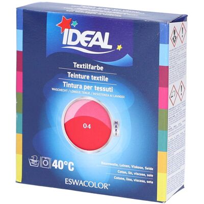 Ideal® Maxi Textilfarbe No04 Fuchsia für Baumwolle, Leinen, Jute & Viskose 1 ct Ideal® Maxi Textilfarbe No04 Fuchsia für Baumwolle, Leinen, Jute & Viskose 1 ct