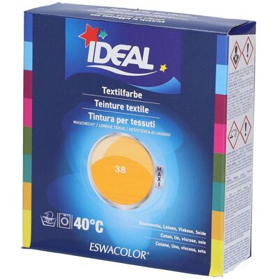 Ideal® Maxi Textilfarbe No38 Mandarine 1 ct Ideal® Maxi Textilfarbe No38 Mandarine 1 ct