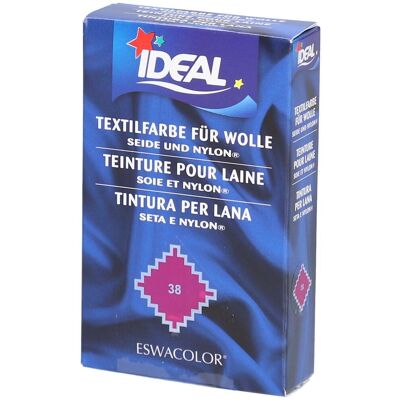 Ideal Färbemittel für Wolle, Seide und Nylon - 38 Fuchsia 30 g Ideal Färbemittel für Wolle, Seide und Nylon - 38 Fuchsia 30 g