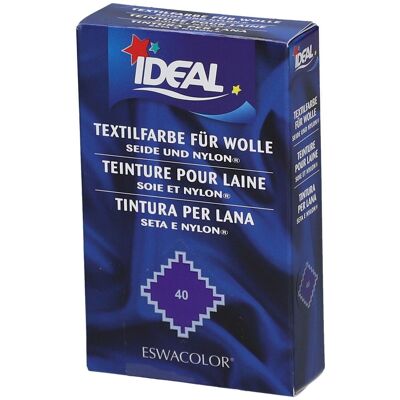 Ideal Färbemittel für Wolle, Seide und Nylon - 40 Lavendelviolett 30 g Ideal Färbemittel für Wolle, Seide und Nylon - 40 Lavendelviolett 30 g