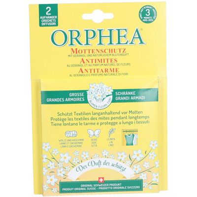 Orphea Mottenschutz Aufhänger Blütenduft 2 Stk 2 ct Orphea Mottenschutz Aufhänger Blütenduft 2 Stk 2 ct