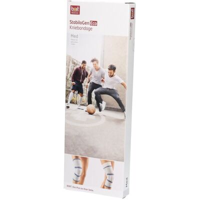 Bort StabiloGen Eco Kniebandage Gr4 silber 1 ct Bort StabiloGen Eco Kniebandage Gr4 silber 1 ct