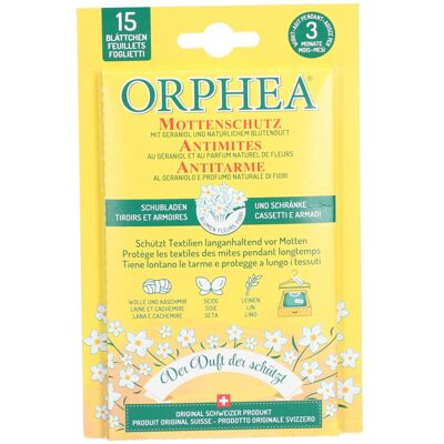 Orphea Mottenschutz Blätter Blüten 12+3Stk Aktion 1 ct Orphea Mottenschutz Blätter Blüten 12+3Stk Aktion 1 ct