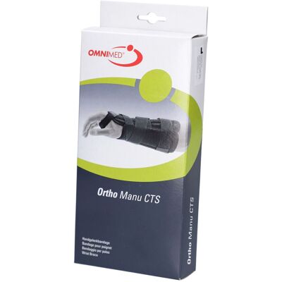 Omnimed Ortho Manu CTS - Handgelenkschiene für Karpaltunnel - Größe M 16,5-19,0 cm - Links 1 ct Omnimed Ortho Manu CTS - Handgelenkschiene für Karpaltunnel - Größe M 16,5-19,0 cm - Links 1 ct