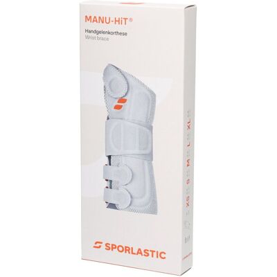Sporlastic Manu-Hit Handgelenkorthese für die rechte Hand, 18 cm 1 ct Sporlastic Manu-Hit Handgelenkorthese für die rechte Hand, 18 cm 1 ct