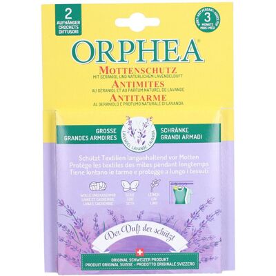 Orphea SA - ORPHEA - Lavendel - 2 Stk - Mottenabwehr Orphea SA - ORPHEA - Lavendel - 2 Stk - Mottenabwehr