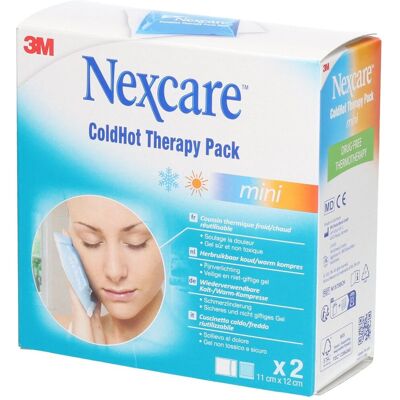 3M Nexcare ColdHot Therapy Pack Mini-Wärmekissen 11 x 12 cm, 2 Stück 2 ct 3M Nexcare ColdHot Therapy Pack Mini-Wärmekissen 11 x 12 cm, 2 Stück 2 ct