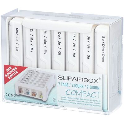 Anabox Compact 7 jours blanc 1 ct Anabox Compact 7 jours blanc 1 ct