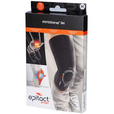 Epitact PHYSIOstrap® Ski-Kniebandage mit verstärkter Stützkraft Größe M 1 ct Epitact PHYSIOstrap® Ski-Kniebandage mit verstärkter Stützkraft Größe M 1 ct