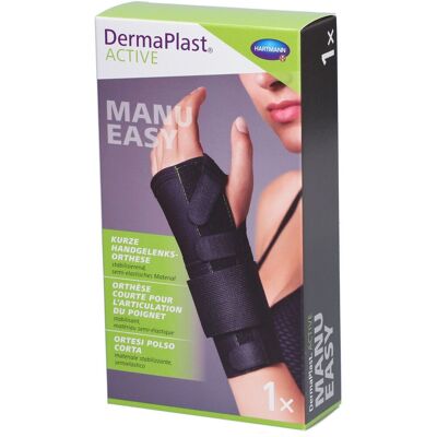 Hartmann Dermaplast® Active Manu easy 3 Court droit 1 ct Hartmann Dermaplast® Active Manu easy 3 Court droit 1 ct